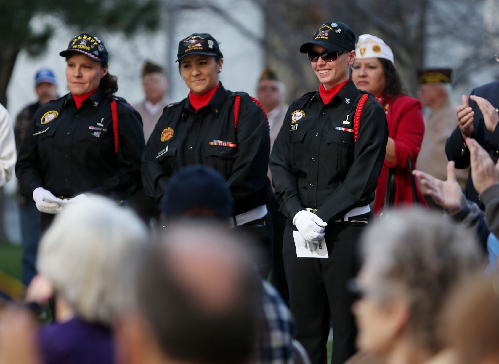Members of the Mission Valley Honor Guard